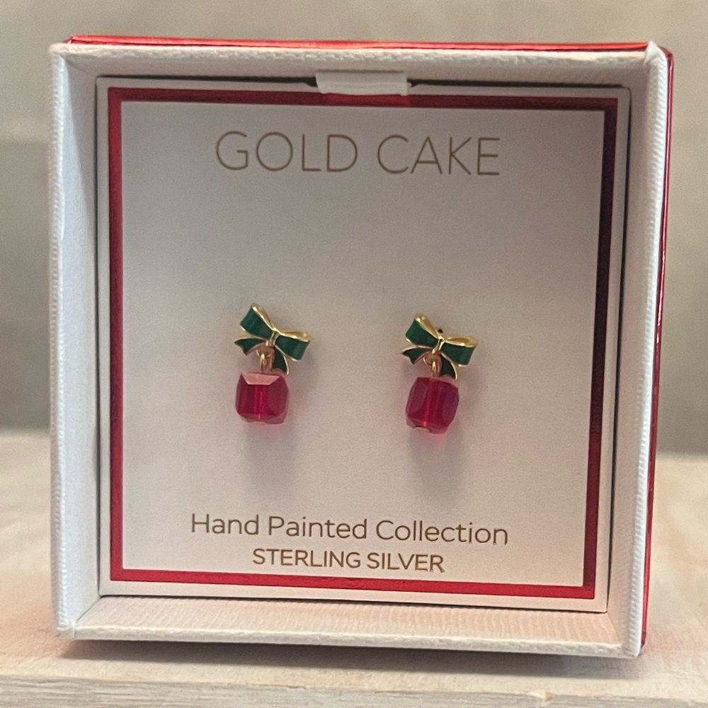 ⚡️Gold Cake Delicate Collection Christmas Present Earring